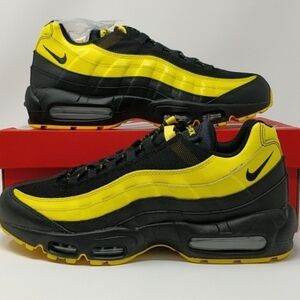 Nike Air Max 95 Black and Yellow Sneakers